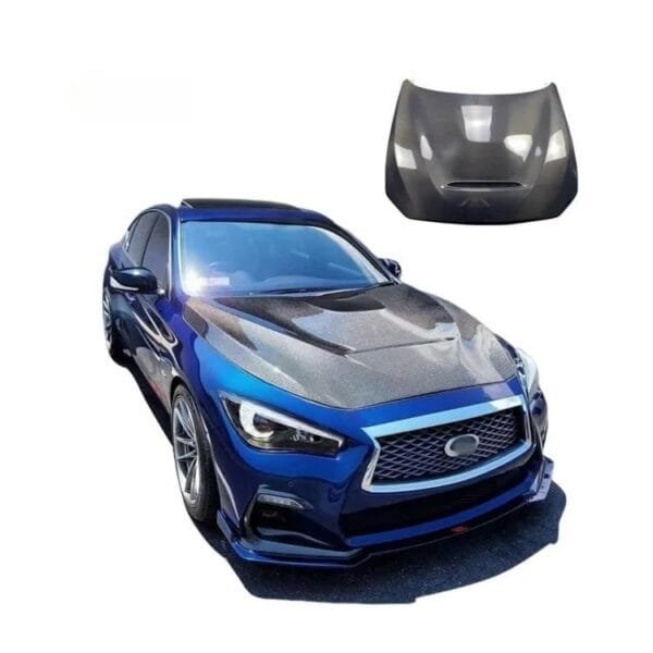 G3 Style Carbon Fiber Hood | 14+ Infiniti Q50