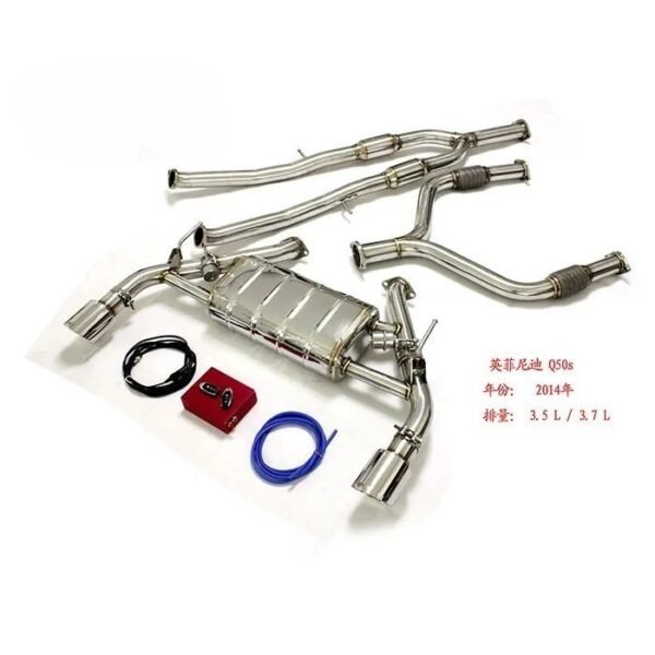 DR-1 Electronic Exhaust w/ Valve Switch | 14+ Infiniti Q50