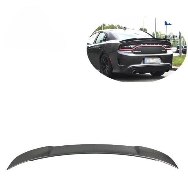 V1 Style Carbon Fiber Rear Spoiler | 15+ Dodge Charger