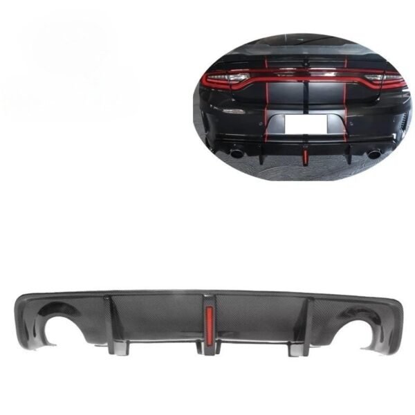 F1 Style Carbon Fiber Rear Diffuser | 15+ Dodge Charger