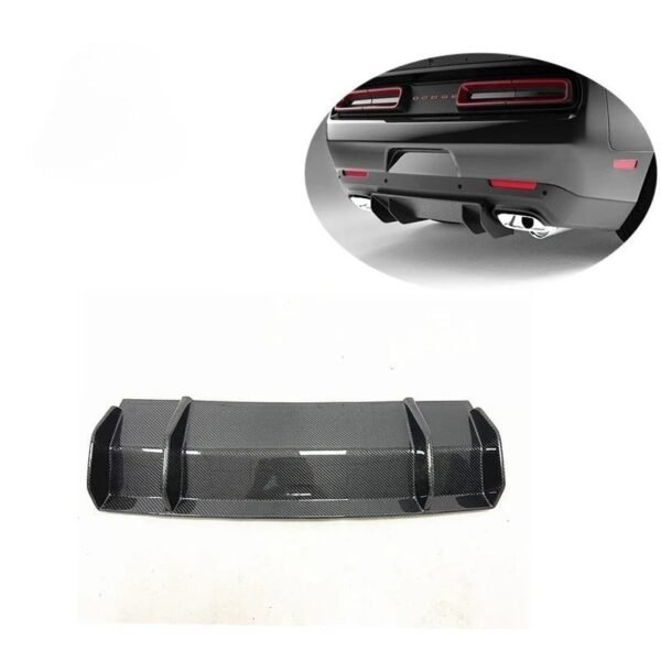 SVG Style Carbon Fiber Rear Diffuser | 15+ Dodge Challenger