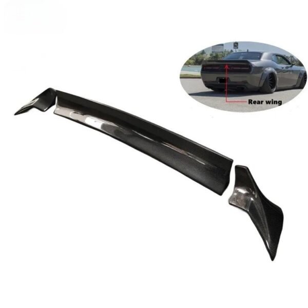 S-1 Style Carbon Fiber Rear Spoiler | 15+ Dodge Challenger