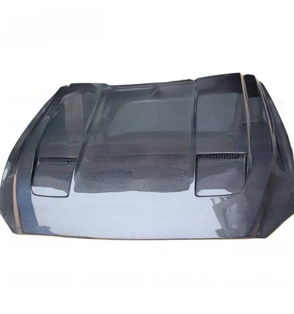 CB Style Carbon Fiber Hood | 15-23 Ford Mustang