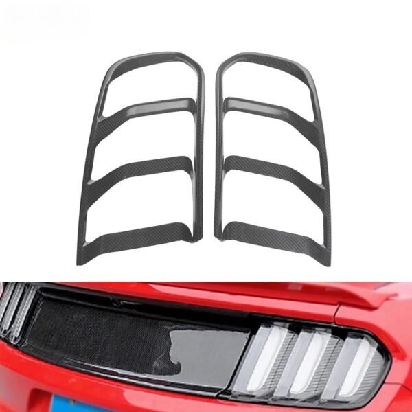 BFB Style Carbon Fiber Tail Lamp Cover | 15-23 Ford Mustang