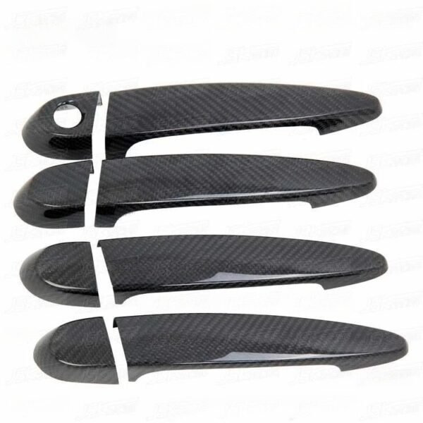 Custom Carbon Fiber Door Pull Handle Set | 05-11 BMW 3 Series (E9X)