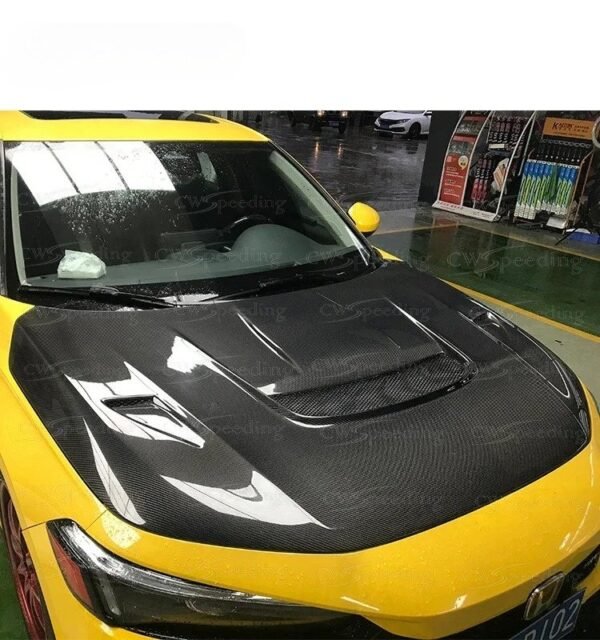 C Style Carbon Fiber Hood | 21+ Honda Civic