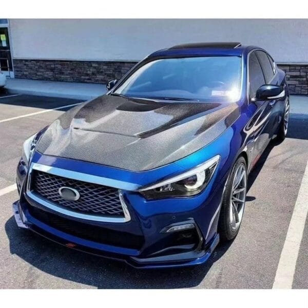 G3 Style Carbon Fiber Hood | 14+ Infiniti Q50 - Image 2