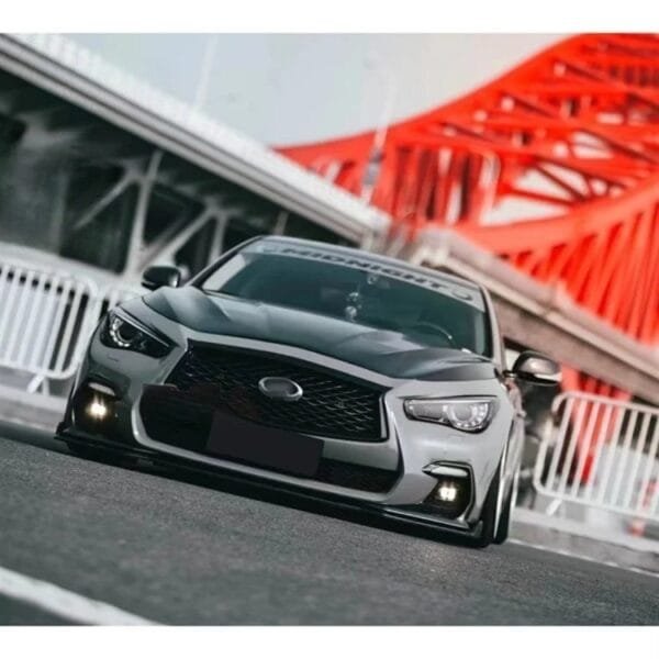 VR-1 Style Carbon Fiber Hood | 14+ Infiniti Q50 - Image 3