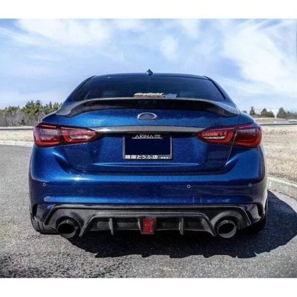 SP Style Carbon Fiber Rear Diffuser | 14+ Infiniti Q50 - Image 2