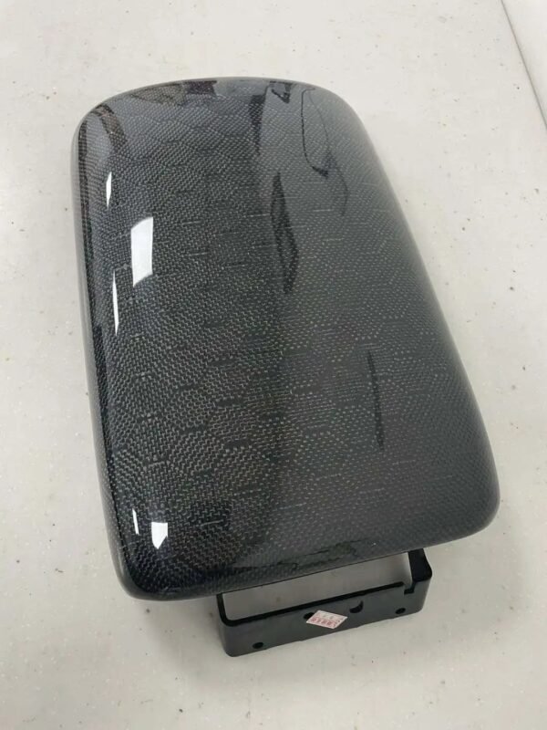 Custom Carbon Fiber Arm Rest Cover | 14+ Infiniti Q50 - Image 3