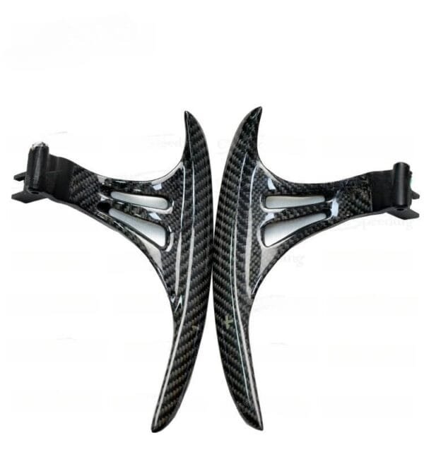 GP Style Carbon Fiber Paddles For Steering Wheel Shifting | 14+ Infiniti Q50 - Image 2