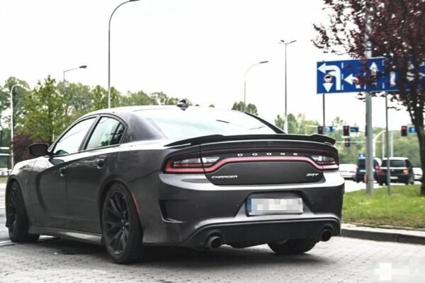 V1 Style Carbon Fiber Rear Spoiler | 15+ Dodge Charger - Image 2