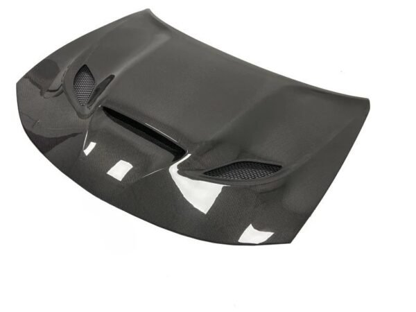 DEMON Style Carbon Fiber Vented Hood | 15+ Dodge Charger - Image 3