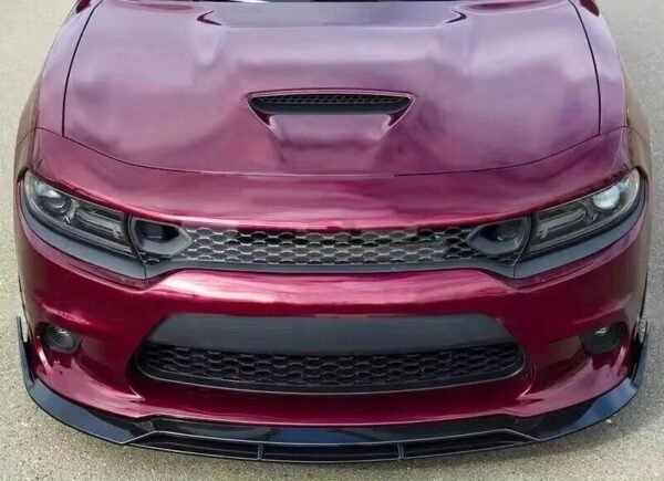 SR Style Carbon Fiber Front Lip | 15+ Dodge Charger - Image 6