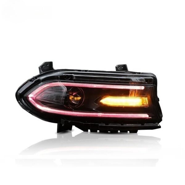 Custom RGB Headlights w/ Bluetooth (Pair) | 15+ Dodge Charger - Image 4