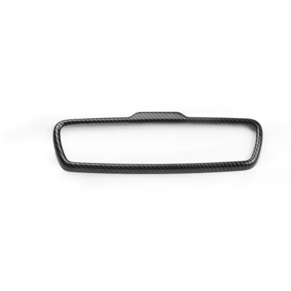 Carbon Fiber Rearview Mirror Frame Trim | 15+ Dodge Charger - Image 4