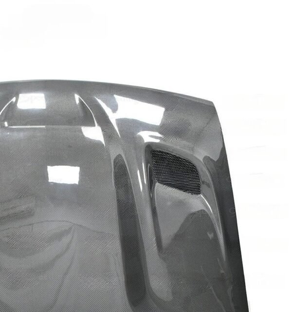 SRT Style Carbon Fiber Hood | 15+ Dodge Challenger - Image 6