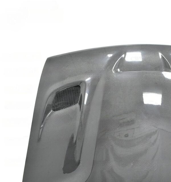 SRT Style Carbon Fiber Hood | 15+ Dodge Challenger - Image 5