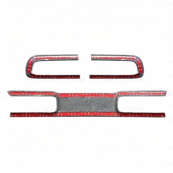 Dry Carbon Fiber Tail Light Cover Trim | 15+ Dodge Challenger - Image 5