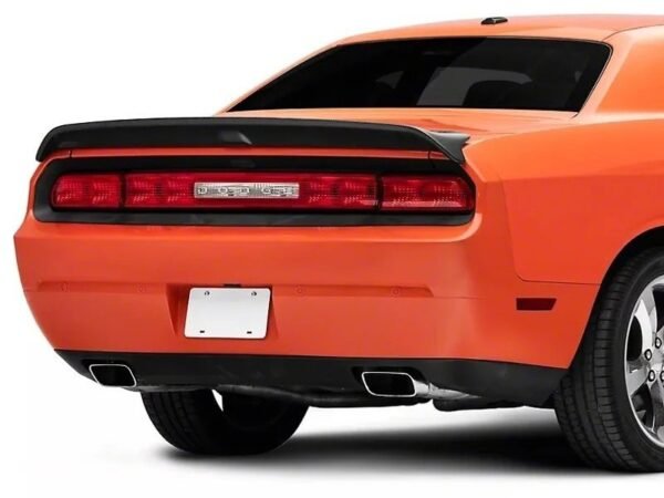 G1 Style Carbon Fiber Rear Spoiler w/ Camera Hole | 15+ Dodge Challenger - Image 6