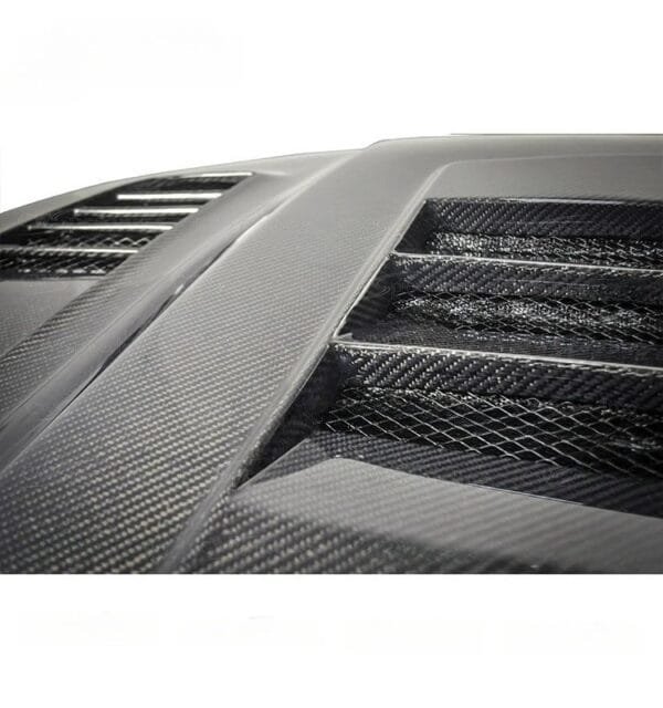 SP Style Carbon Fiber Hood | 15-23 Ford Mustang - Image 2