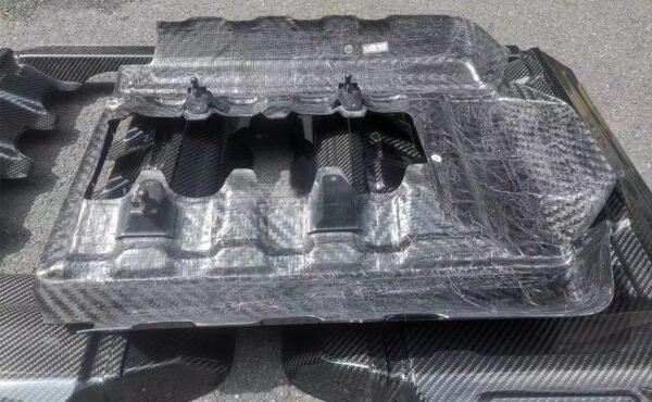 OEM Style Carbon Fiber Engine Cover | 15-23 Ford Mustang - Image 5