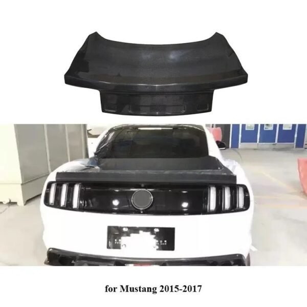 S-1 Style Carbon Fiber Trunk Lid | 15-23 Ford Mustang - Image 5