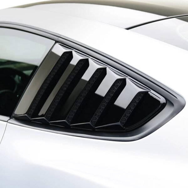 GT Style Carbon Fiber Side Window Vent Trim | 15-23 Ford Mustang - Image 6