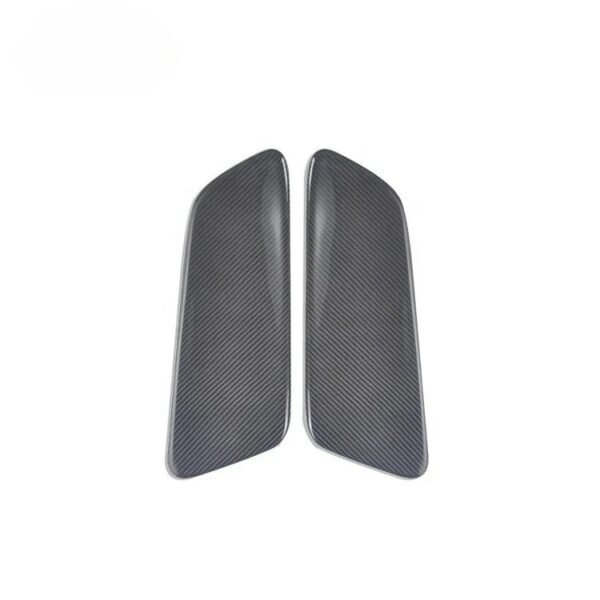 Dry Carbon Fiber Interior Rear Seat Side Door Panel Trim Set | 15-23 Ford Mustang - Image 3