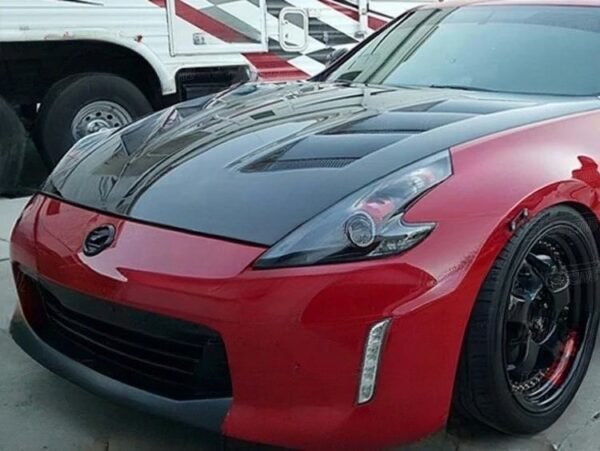 SP1 Style Carbon Fiber Hood | 09-15 Nissan 370Z - Image 6