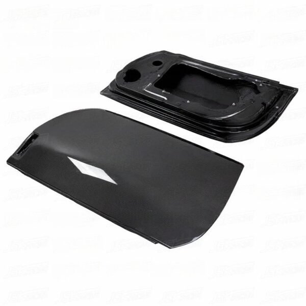 OEM Style Carbon Fiber Driver & Passenger Door Shell Set | 03-08 Nissan 350Z - Image 4