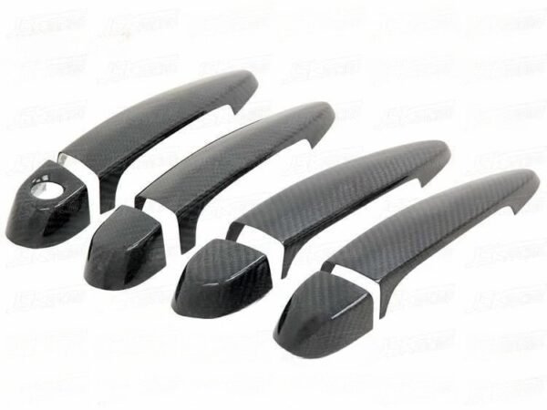 Custom Carbon Fiber Door Pull Handle Set | 05-11 BMW 3 Series (E9X) - Image 4