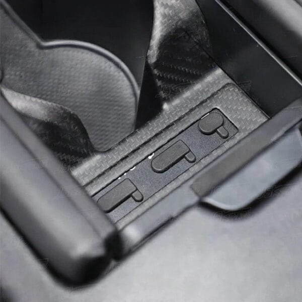 Matte Carbon Fiber Cup Holder Trim | 21+ Toyota GR86 - Image 2