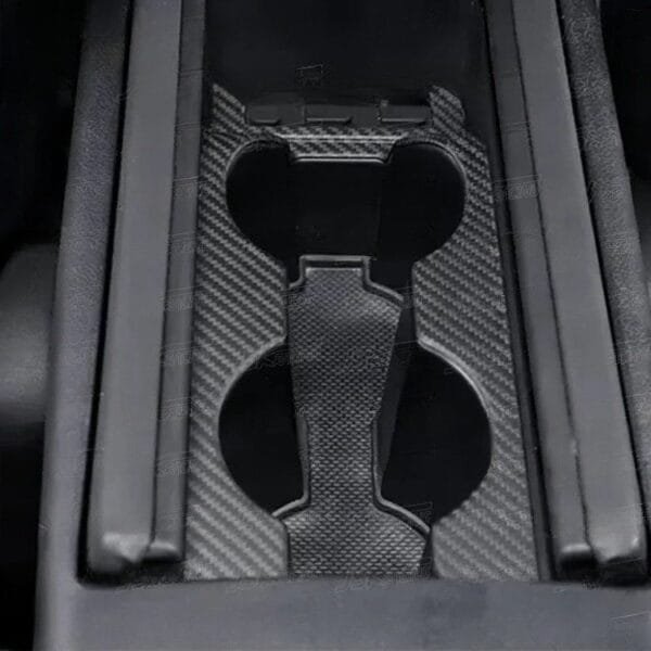 Matte Carbon Fiber Cup Holder Trim | 21+ Toyota GR86 - Image 3