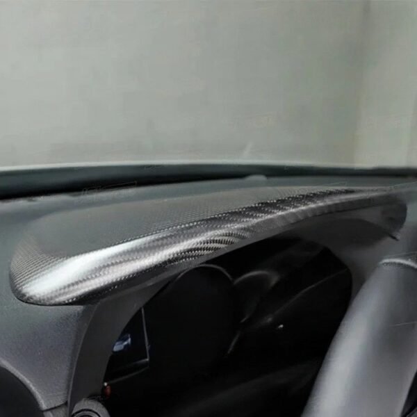 Matte Carbon Fiber Clock Surround Trim | 21+ Toyota GR86 - Image 3